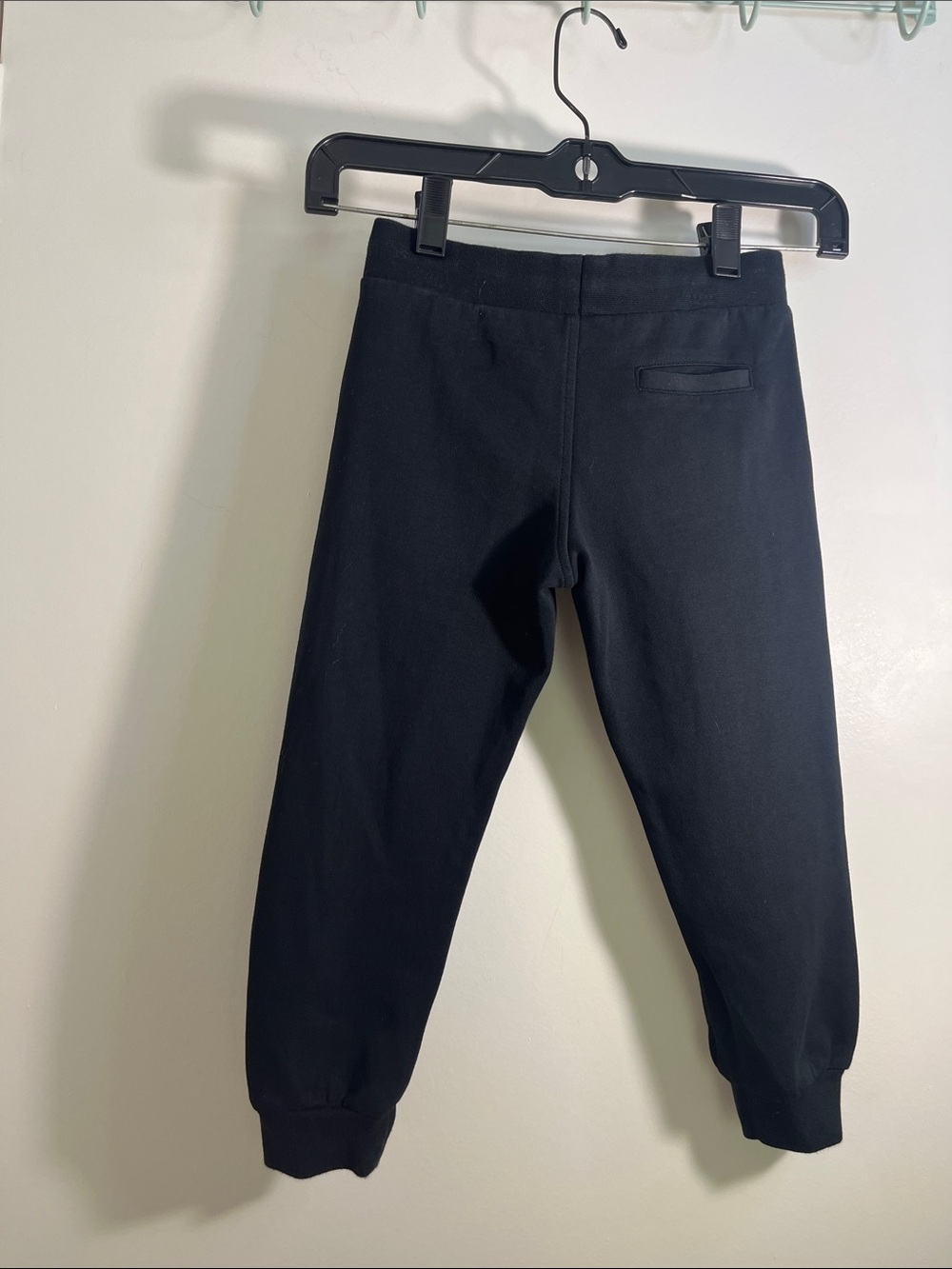 Polo by Ralph Lauren Black Drawstring Jogger Boys Sweatpants Sz 5 Pockets - Picture 6 of 13